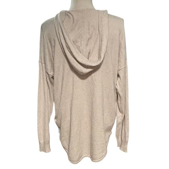 Smartwool Size XL Shadow Pine Hoodie Hooded Henley Sweater Rainbow Donegal - Picture 2 of 5